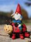 Ladybug Funny Garden Gnome Statue Resin Home Lawn Ornament Sculpture Decor